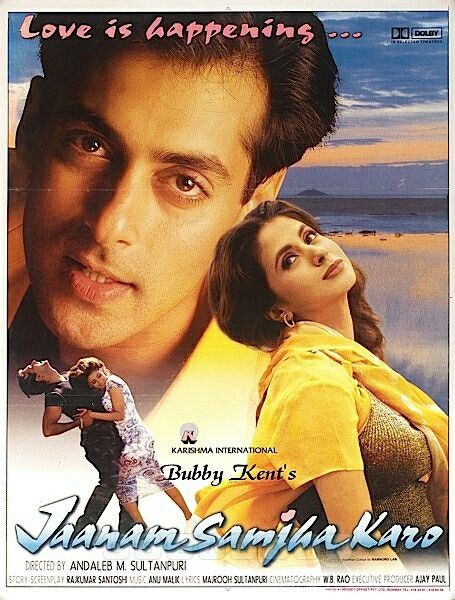 Jaanam Samjha Karo 1999 654 Poster.jpg